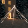 Christmas Tree Lights Indoor Outdoor 800 LEDs Cold White 16 ft