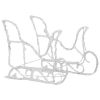 Reindeers & Sleigh Christmas Decoration 320 LEDs Acrylic