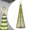 Christmas Tree Light Cone 688 LEDs Warm White 118.1"