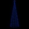 Christmas Tree Light with Spikes 570 LEDs Blue 118.1"