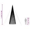 Christmas Tree Light Cone 1544 LEDs Colorful 196.9"