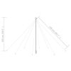 Christmas Tree Lights Indoor Outdoor 800 LEDs Warm White 16 ft