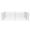 Gabion Planter Galvanized Steel 70.9"x35.4"x19.7"