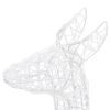Acrylic Reindeer Family Christmas Decoration 160 LED Warm White