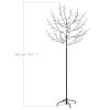 Christmas Tree 200 LEDs Warm White Light Cherry Blossom 6 ft