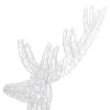 XXL Acrylic Christmas Reindeer 250 LED 6 ft Blue