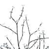 Christmas Tree 128 LEDs Blue Light Cherry Blossom 4 ft