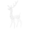 Acrylic Reindeer Christmas Decoration 140 LEDs 4 ft Colorful