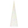 Christmas Tree Light on Flagpole 3000 LEDs Colorful 315"
