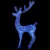 XXL Acrylic Christmas Reindeer 250 LED 6 ft Blue