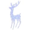 XXL Acrylic Christmas Reindeer 250 LED 6 ft Blue