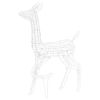Acrylic Reindeer Family Christmas Decoration 160 LED Blue