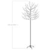 Christmas Tree 220 LEDs Cold White Light Cherry Blossom 7 ft