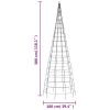 Christmas Tree Light Cone 570 LEDs Colorful 118.1"