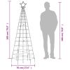 Christmas Tree Light with Spikes 220 LEDs Blue 70.9"