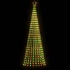 Christmas Tree Light Cone 1544 LEDs Colorful 196.9"