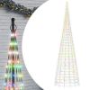 Christmas Tree Light Cone 3020 LEDs Colorful 315"