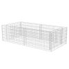 Gabion Planter Galvanized Steel 70.9"x35.4"x19.7"