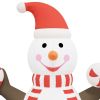 Christmas Inflatable Snowman with LEDs 248"