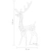 Acrylic Reindeer Family Christmas Decoration 300 LED Warm White