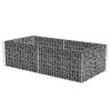 Gabion Planter Galvanized Steel 70.9"x35.4"x19.7"