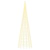 Christmas Tree Light on Flagpole 3000 LEDs Warm White 315"