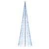 Christmas Tree Light with Spikes 1554 LEDs Blue 196.9"