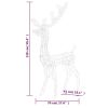 Acrylic Reindeer Christmas Decoration 140 LEDs 4 ft Blue