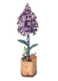 Rowood Wooden Flower Bouquet Puzzle Hand-Make Eco-friend Materials romantic Gift (style: TW021)