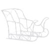 Reindeers & Sleigh Christmas Decoration 160 LEDs 51.2" Acrylic