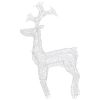 Reindeer Christmas Decoration 90 LEDs 2x1x3 ft Acrylic