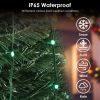 LED Lights Collapsible Christmas Tree Light with Remote App Control IP65 Waterproof Customized Multi-Color Mode Timer Setting Work with Alexa Google